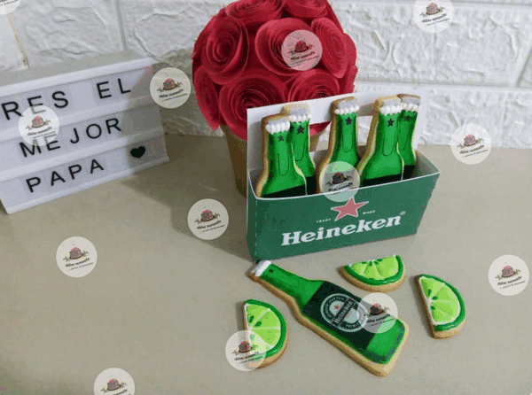 Mini cajas de cartón estilo six pack de cerveza - Imagen 3