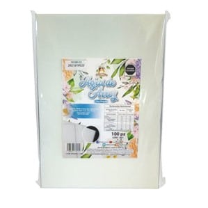 Hoja de arroz delgado 100pz