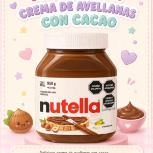 NUTELLA Crema De Avellanas Con "Cacao"