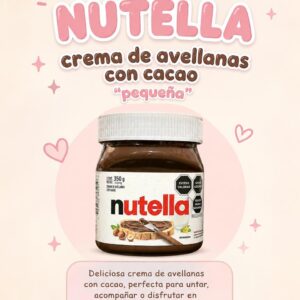 NUTELLA Crema de avellanas con Cacao "pequeña"