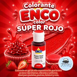 COLORANTE ENCO "SUPER ROJO"