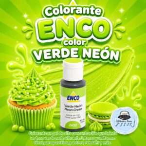 COLORANTE ENCO "VERDE NEÓN"
