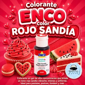 COLORANTE ENCO "ROJO SANDIA"
