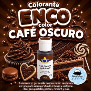 COLORANTE ENCO "CAFÉ OSCURO"