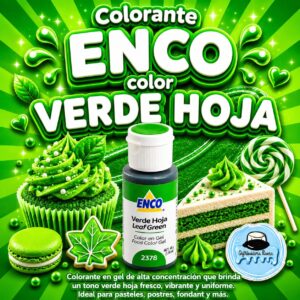 COLORANTE ENCO "VERDE HOJA"