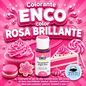 COLORANTE ENCO "ROSA BRILLANTE"