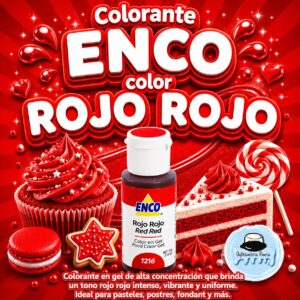 COLORANTE ENCO "ROJO ROJO"