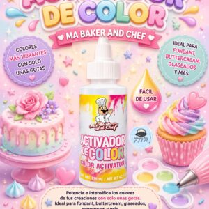 ACTIVADOR DE COLOR "MA BAKER AND CHEF"