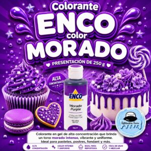 COLORANTE ENCO "MORADO" 250G