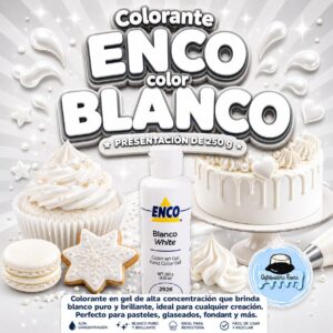 COLORANTE ENCO "BLANCO" 250G