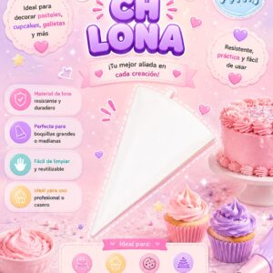 MANGA GDE DE LONA PARA REPOSTERÍA